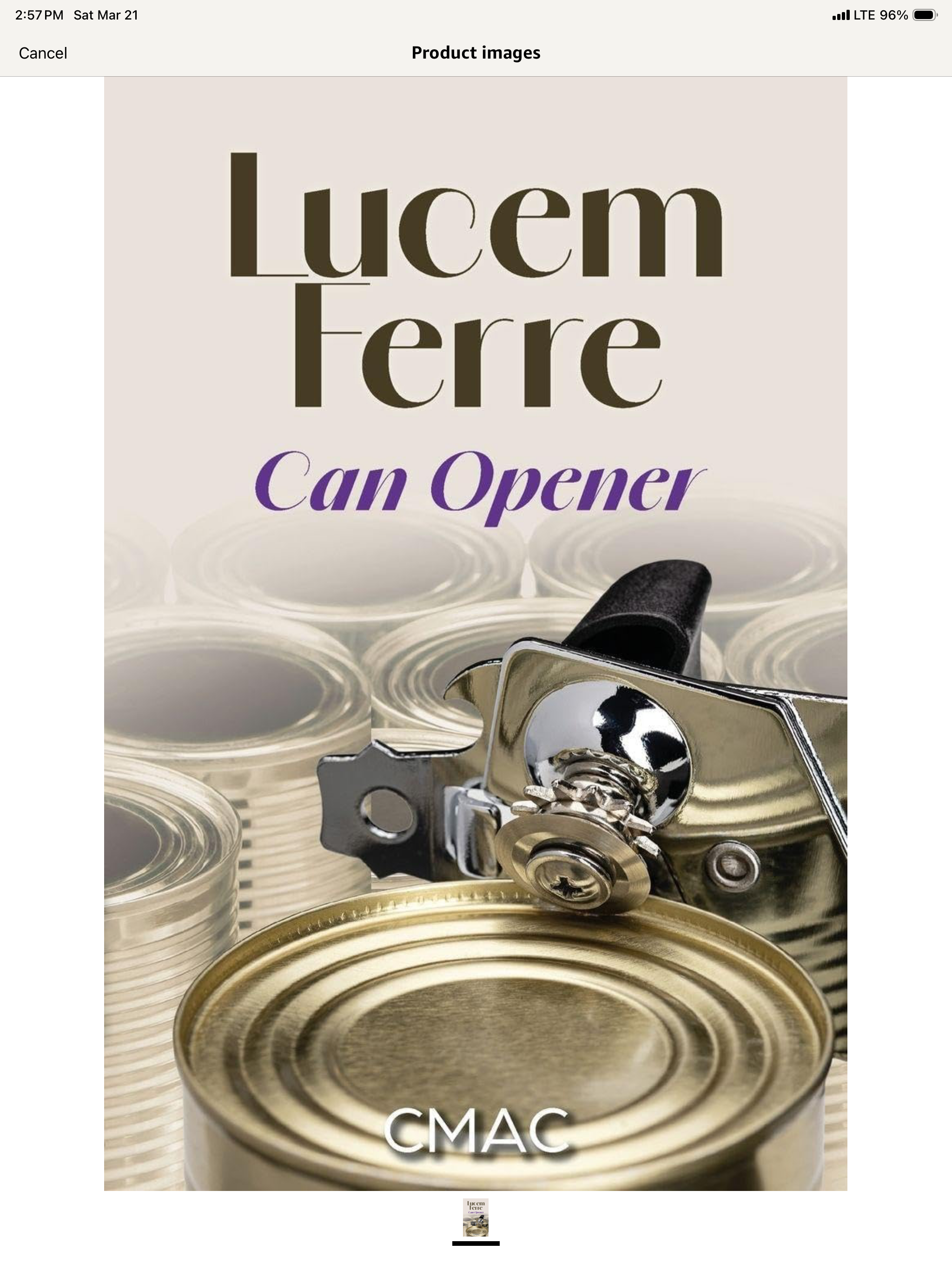 Can opener